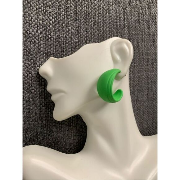 Textured Colored Hoops - Picture 2 of 2